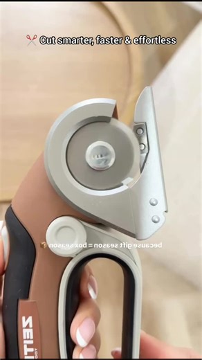 Bitnest on Instagram: "Post Description: Tired of struggling with tough cuts? The ZEITE 4V Cordless Electric Scissors make cutting smooth and effortless ⚡ ✔️ Powerful rotary cutter ✔️ Cuts cardboard, fabric & carpet easily ✔️ USB rechargeable — no cords, no stress ✔️ Includes 2 blades + storage case ✔️ Perfect for home, DIY, recycling & crafts A must-have tool for quick and clean cuts every time 🔗 Link in bio to get yours today 👉 Follow for more smart tools & daily essentials #ElectricScissors