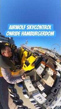 Airwolf SkyControl Onride HamburgerDom 🎡🇩🇪 #airwolf #kirmes #ride #funfair #ferias #viral #kermis
