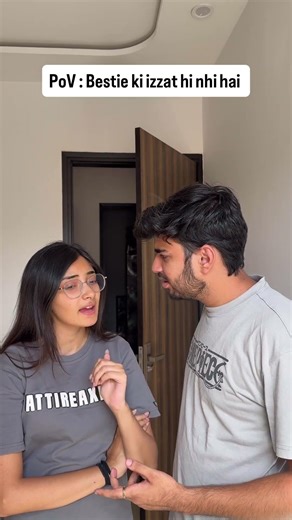 PoV : bestie ki izzat hi nhi hai #shortsfeed #youtubeshorts #explorepage #viralai #comedy