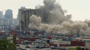 On 2-year anniversary of Beirut port explosion, Lebanon grain silos collapse