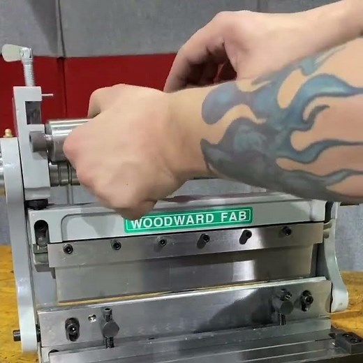 3-In-1 Sheet Metal Shearing Machine by Woodward Fab