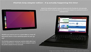 You can now order your PineTab Tablet with Ubuntu Touch