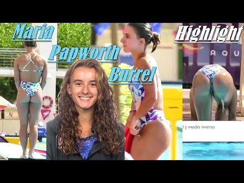 Women's Diving | Maria Papworth Burrel | 1M Springboard Highlight | 2022 Spanish Diving Champs