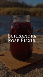 Schisandra Rose Elixir ✨🌿🌹 Written Recipe In Comments ❤️ | Rooted Remembrance