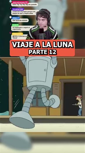 Bender escapa de la granja de oxígeno en la Luna