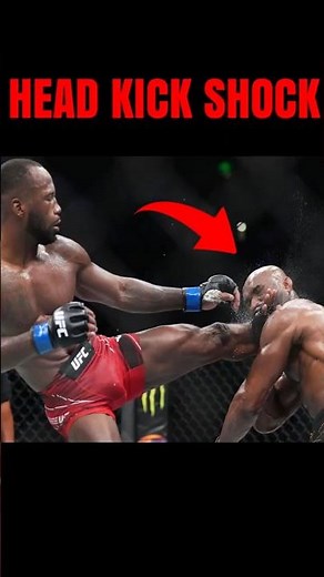 Usman vs Edwards 2 | The Head Kick That Shocked the World #mma #shorts