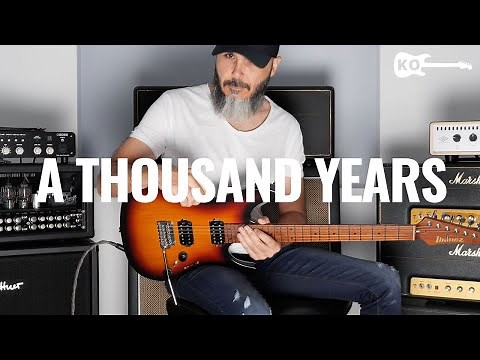 Christina Perri - A Thousand Years - Metal Ballad Guitar Cover by Kfir Ochaion
