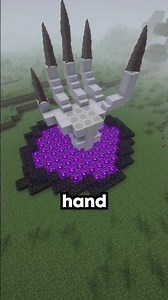Minecraft Spooky Hand Decoration Build Tips for Beginners Ep 105 #minecraft #minecraftbuilding