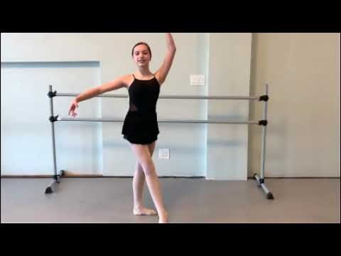 Ballet Positions Croise Devant and Quatrieme Devant, a basics tutorial by Isabella for Metronome
