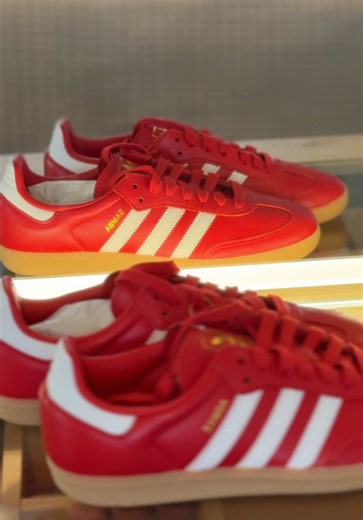 Red Hearts and Adidas Samba: A Fashion Statement