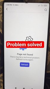 Page Not Found Facebook Problem 2025 | There May Be A Technical Problem Facebook Error Fix