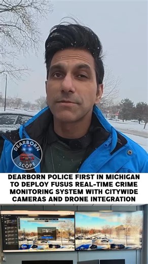 Dearborn Scope | The Dearborn Police Department in Michigan has rolled out a cutting-edge crime-fighting platform called FUSUS — the first of its kind in... | Instagram