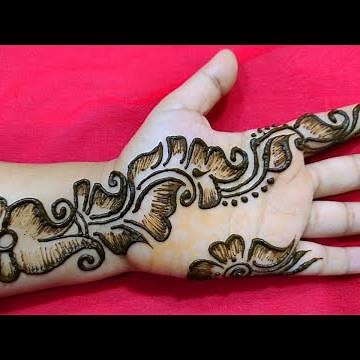 Eid special Mehndi design |Beautiful and easy back handi mehndi designs for Eid | Mehandi dejain