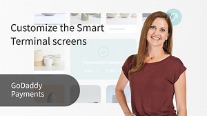 GoDaddy Help Center - How-To Video - Customize the Smart Terminal screens