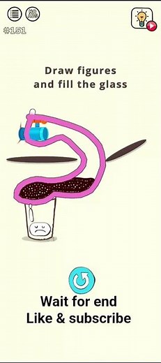 brain Wash level 151 gameplay #funnyvideo #100million #shorts #stickgaming1220