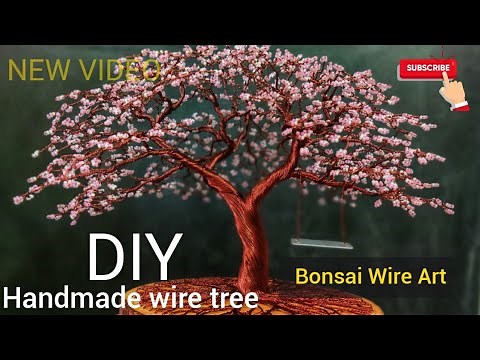 Cherry Blossom wire tree tutorial