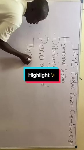 Understanding Endocrine Glands: JAMB Biology Class