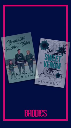 BADDIES BOOK BOX MARCH AUTHOR ANNOUNCEMENT March 2026 Baddies Book Box! Featuring the books Breaking the Pucking Rules by Tracy Lorraine and Sweet Venom by Rina Kent Who’s excited?😏 Let us know in the comments! #baddiesbookbox #specialeditionbooks #rinakent #tracylorraine #booktok