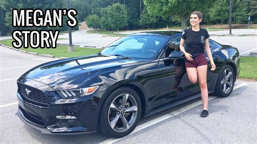 Cancer took everything from Megan, but not her dream Mustang