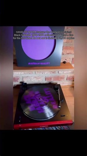 Black Sabbath - Hand Of Doom 1970 - 1978 #viny #metal #vinyloftoday