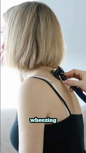 Explained: Wheezing vs shortness of breath #lungs #copd #breathing