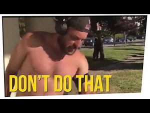 Jogger Dismantles Homeless Man's Encampment ft. Steve Greene & DavidSoComedy