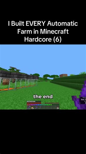 I Built EVERY Automatic Farm in Minecraft Hardcore