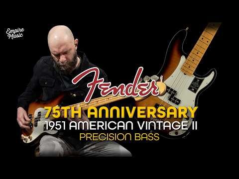 FIRST LOOK // Fender 75th Anniversary American Professional II P/J Bass | EMPIRE MUSIC