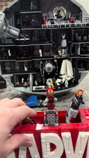 Lego Set #76323 Marvel Logo #lego #thechieflegofanatic