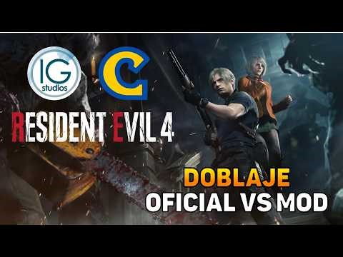 Resident Evil 4 Remake | Doblaje Oficial vs MOD Latino