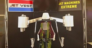 Micro jet turbine-powered Jet Vest developers seek a Kickstart