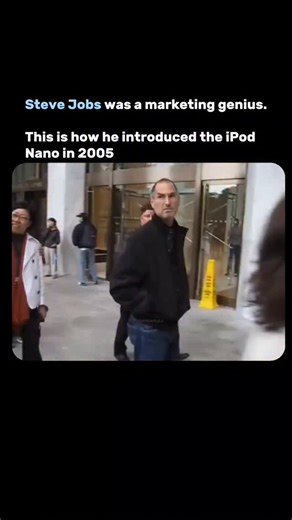 beyondstartup.s on Instagram: "Steve Jobs is remembered for his subtle but impactful marketing moves. One such moment was when he presented the all-new iPod Nano in 2005. He talked about its features, then pulled it from the tiny pocket of his jeans, showing just how small it was. Follow @beyondstartup.s for more insights like this🤝🏻 . . . . . . . . . . . . . . . . . . #entrepreneurship #business #startups #wisdom #advice #mindset #entrepreneurs"