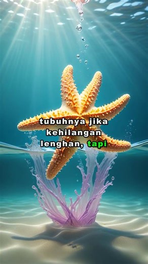 Fakta Unik Bintang Laut Tanpa Otak #FaktaUnikBintangLaut #HewanLaut