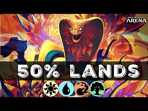 I GOT TIRED OF NOT DRAWING LANDS!!!! | 4-Color LANDS, LANDS, LANDS RAMP | MTG Arena