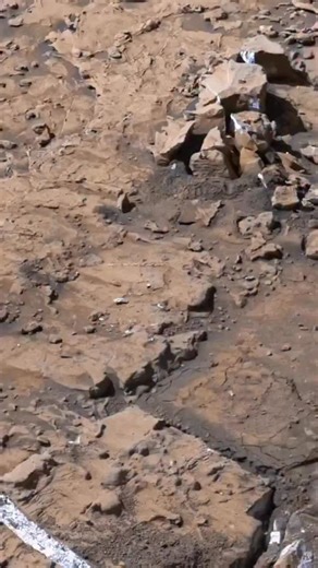 ORMOUS  on Instagram: "Images captured by NASA’s Curiosity rover inside Gale Crater on Mars reveal detailed rock formations, offering clues about the planet’s geological history and hidden secrets within its surface."