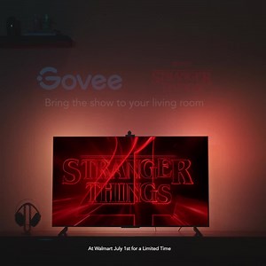 1.9K views · 33 reactions | Reactive TV lighting that brings the show to your living room! Govee Stranger Things RGBIC TV Backlight, now available in Walmart stores in the US. #govee #goveestrangerthings #strangerthings #strangerthings4 Click the link to learn more: https://us.govee.com/pages/govee-strangerthings | GOVEE | Facebook