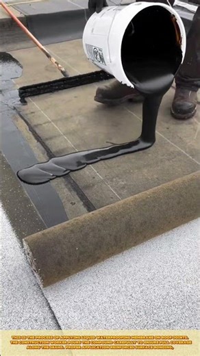 Applying Liquid Waterproofing Membrane for Roof Protection