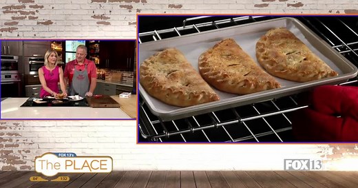 Bake a calzone to golden perfection and enjoy it hot out of your oven