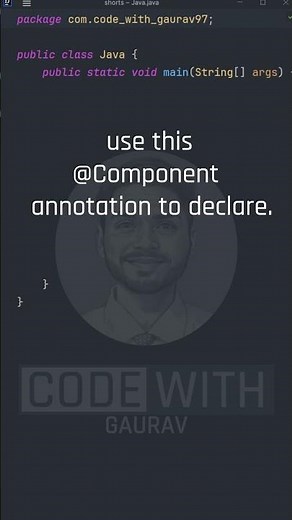 What is Component Scan in Spring Boot? | Explained Simply #Shorts