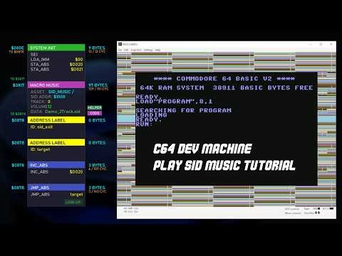 C64 Dev Machine - Sid Music