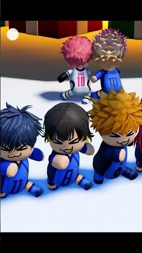 Bluelock Christmas #bluelock #anime #roblox #shortsfeed #viralvideo