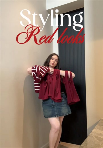 Creative Styling Ideas for Red Looks