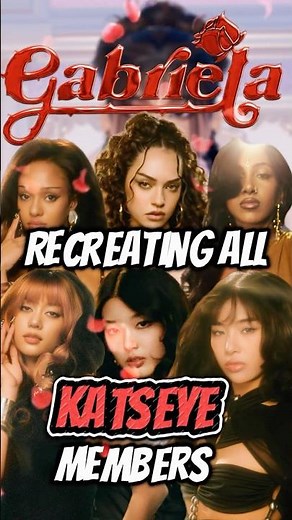 Recreating Katseye In DTI Gabriela #dresstoimpress #KATSEYE #KATSEYE_Gabriela