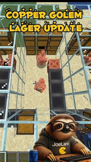 Copper golem Java #coppergolem #kupfergolem #minecraft #minecraftstorage #gaming