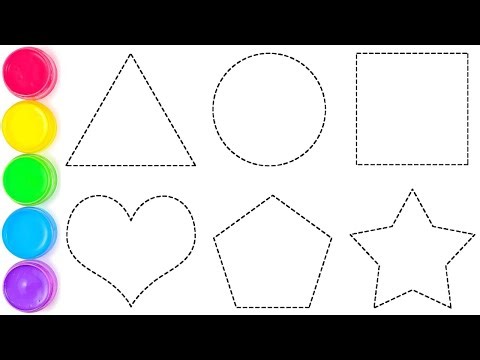 Shapes Drawing and Painting for Beginners, Ks Art