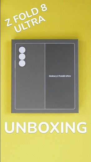 Samsung Galaxy Z Fold 8 Ultra - Unboxing the latest flagship foldable #galaxyz #galaxyfold