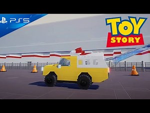 Building the Pizza Planet Truck from Toy Story | LEGO® 2K Drive (PS5) Vehicle Builder