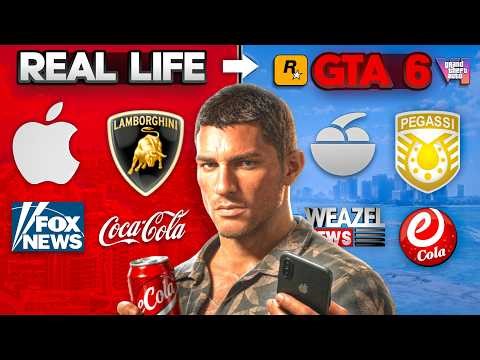 All Real Life Brand Parodies That Rockstar Secretly Added In GTA 6