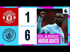 DEMOLITION DERBY! | Man United 1-6 Man City | Classic Highlights