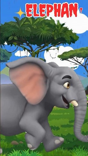 Jungle Animal Sounds Song 🌴 Elephant, Parrot, Jaguar & Tree Frog 🐘 Learn Fun Jungle Animals for Kids